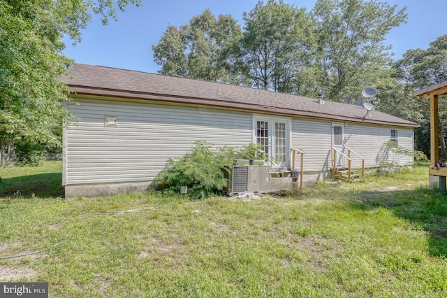 25036 Becks Ln, Georgetown, DE 19947 - back of property featuring entry steps