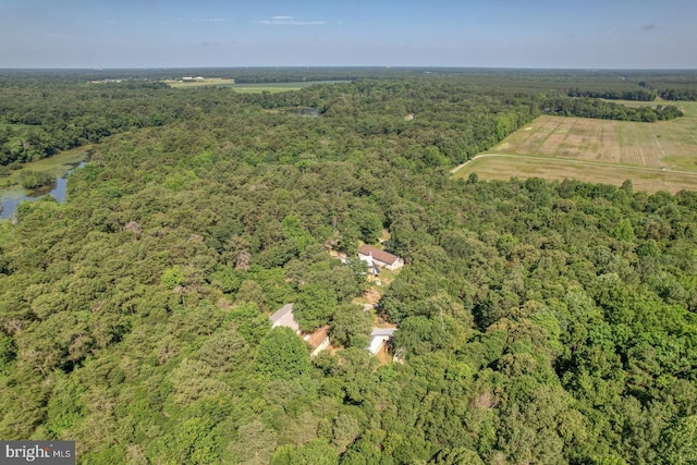25036 Becks Ln, Georgetown, DE 19947 - aerial view of property and surrounding area with a heavily wooded area