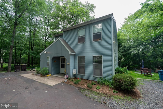 236 Jan Dr, Harleysville, PA 19438 - view of front of property featuring a patio area and view of scattered trees