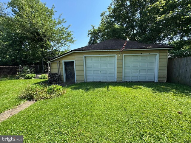 5417 Wasena Ave, Baltimore, MD 21225 - view of detached garage