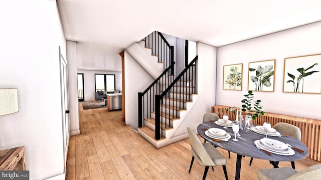 235 2nd Ave Unit 2, Royersford, PA 19468 - stairway featuring hardwood / wood-style floors