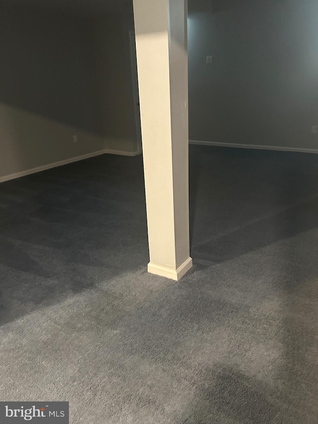 655 Morris Ave, Newfield, NJ 08344 - basement with carpet floors and baseboards