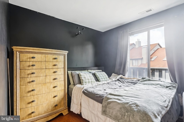5116 Aberdeen Dr, Mount Laurel, NJ 08054 - bedroom with dark wood-style floors