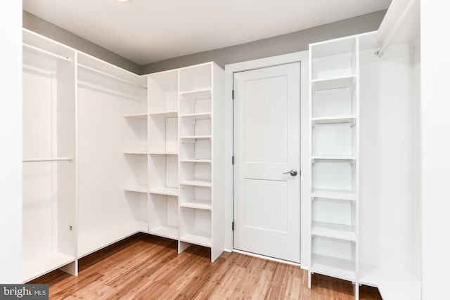 2432 S Culpeper St, Arlington, VA 22206 - walk in closet featuring wood finished floors