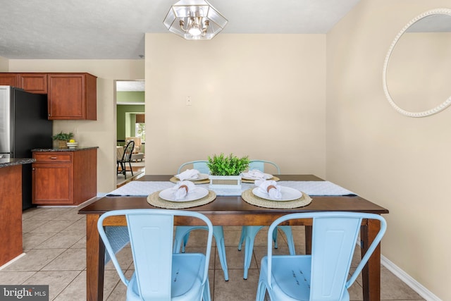 2508 Smoketree Ln, Crofton, MD 21114 - dining area featuring baseboards and light tile patterned floors