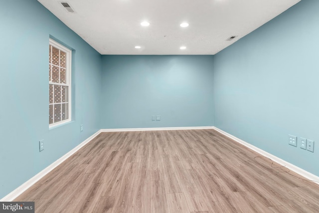 2508 Smoketree Ln, Crofton, MD 21114 - empty room featuring wood finished floors and recessed lighting