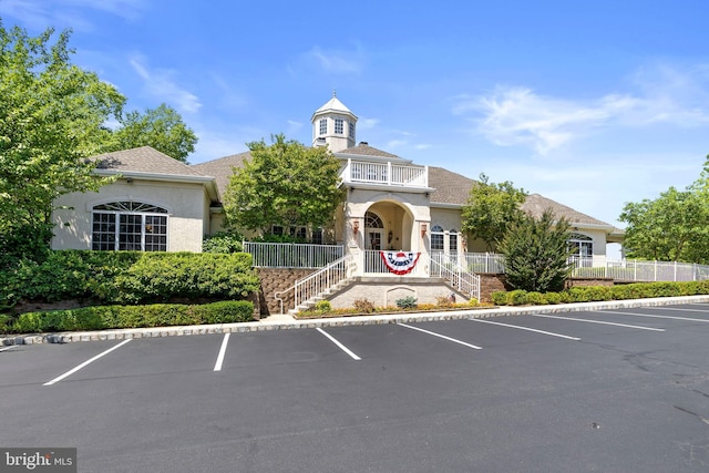 6000 Village Way Unit 308, Upper Chichester, PA 19061 - view of property featuring uncovered parking and stairway