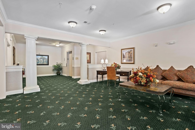 6000 Village Way Unit 308, Upper Chichester, PA 19061 - building lobby featuring ornamental molding