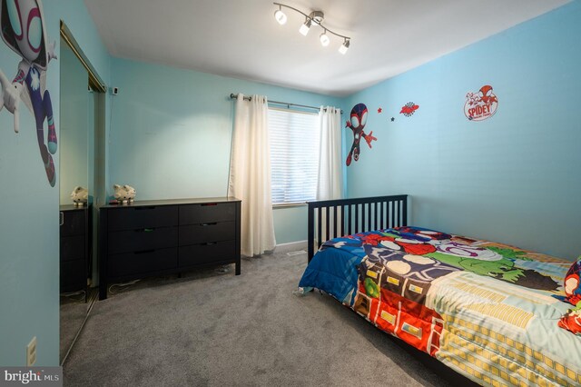 1981 Greentree Rd, Cherry Hill, NJ 08003 - carpeted bedroom with a closet