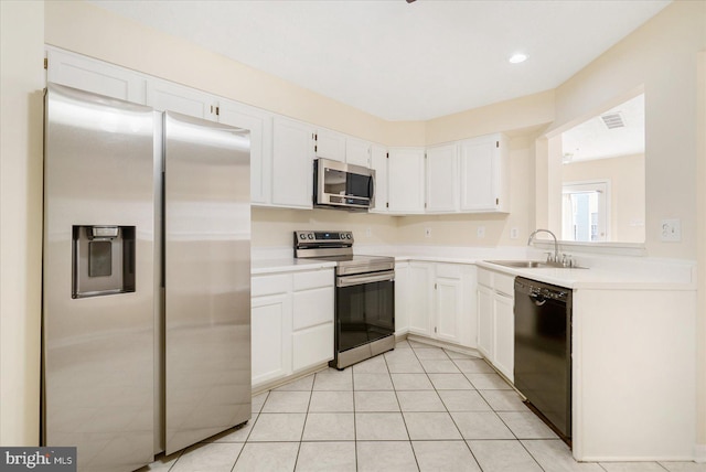 4260 Maple Path Cir Unit 15, Nottingham, MD 21236 - kitchen with stainless steel appliances, white cabinetry, and light countertops