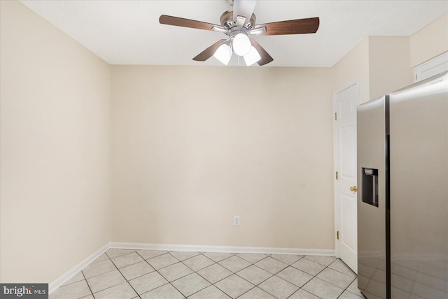 4260 Maple Path Cir Unit 15, Nottingham, MD 21236 - unfurnished room featuring baseboards and a ceiling fan
