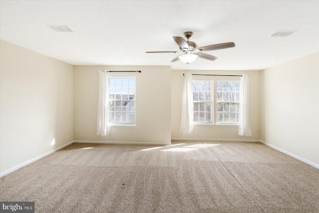 4260 Maple Path Cir Unit 15, Nottingham, MD 21236 - unfurnished room with plenty of natural light, carpet floors, and ceiling fan