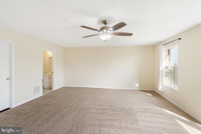 4260 Maple Path Cir Unit 15, Nottingham, MD 21236 - carpeted empty room featuring ceiling fan and baseboards
