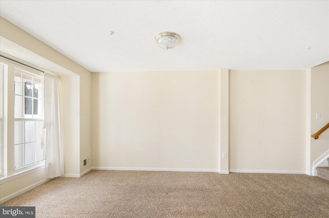 4260 Maple Path Cir Unit 15, Nottingham, MD 21236 - carpeted spare room featuring stairway and baseboards