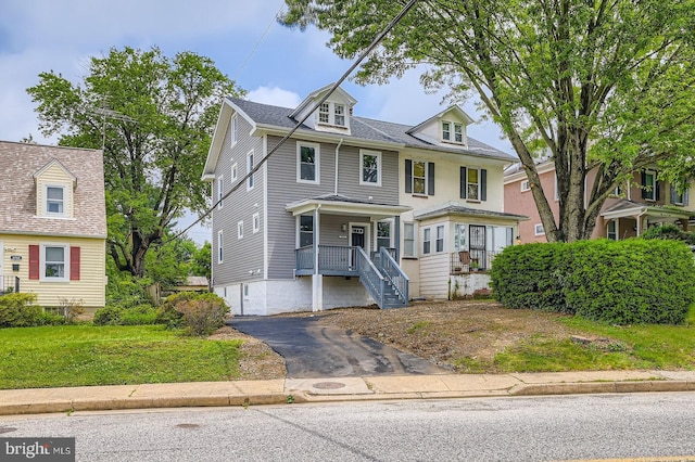 3704 Frankford Ave, Baltimore, MD 21206 - view of front of home featuring a porch