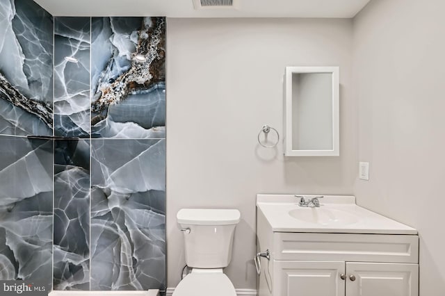 3704 Frankford Ave, Baltimore, MD 21206 - bathroom featuring vanity and toilet