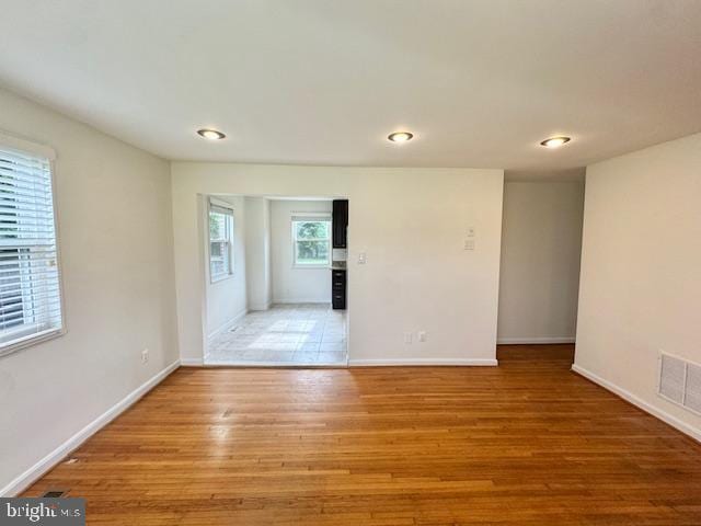 3814 Jancie Rd, Fairfax, VA 22030 - unfurnished room featuring light wood finished floors and recessed lighting