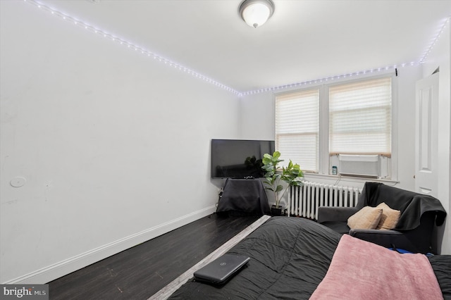 2467 79th Ave, Philadelphia, PA 19150 - bedroom with radiator and wood finished floors