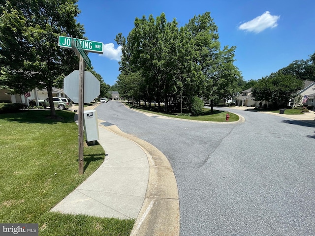 1103 Jousting Way, Mount Airy, MD 21771 - view of asphalt road featuring sidewalks and curbs