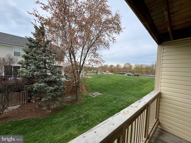 11002 Koman Cir Unit 202, Manassas, VA 20109 - view of green lawn with a balcony