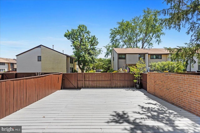 206 Canterbury Ct, Hightstown, NJ 08520 - deck with a residential view