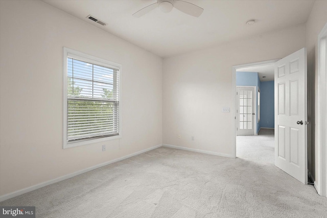 34704 Villa Cir Unit 1307, Lewes, DE 19958 - carpeted spare room featuring healthy amount of natural light, ceiling fan, and a smoke detector