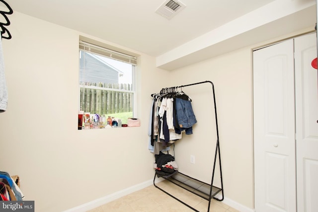 1411 Kentucky Ave, Woodbridge, VA 22191 - interior space with baseboards and light tile patterned flooring