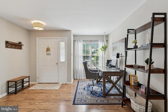 2405 Carriage Ln, Royersford, PA 19468 - entrance foyer with wood finished floors and baseboards