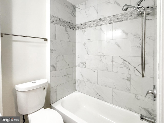 2217 Riggs Ave, Baltimore, MD 21216 - full bathroom featuring tub / shower combination and toilet