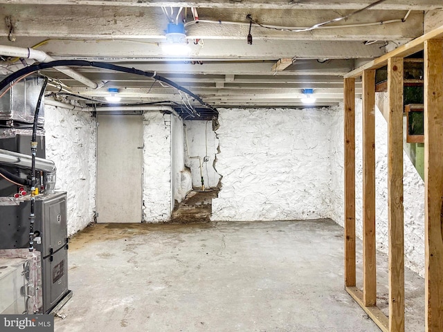 2217 Riggs Ave, Baltimore, MD 21216 - view of unfinished basement