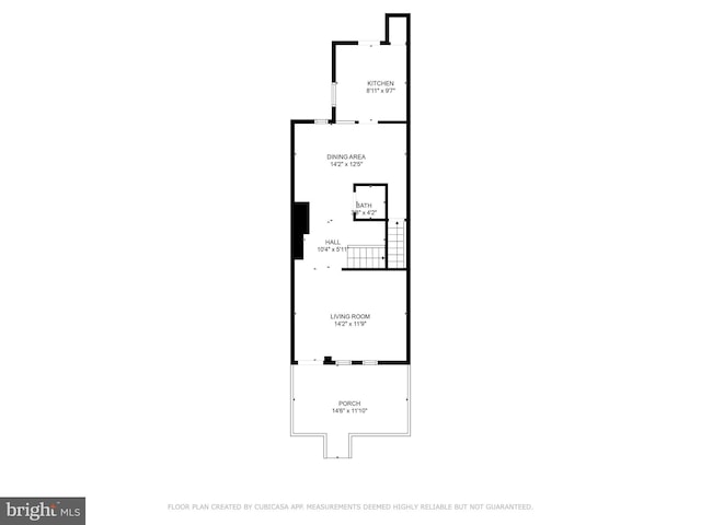 2217 Riggs Ave, Baltimore, MD 21216 - view of room layout