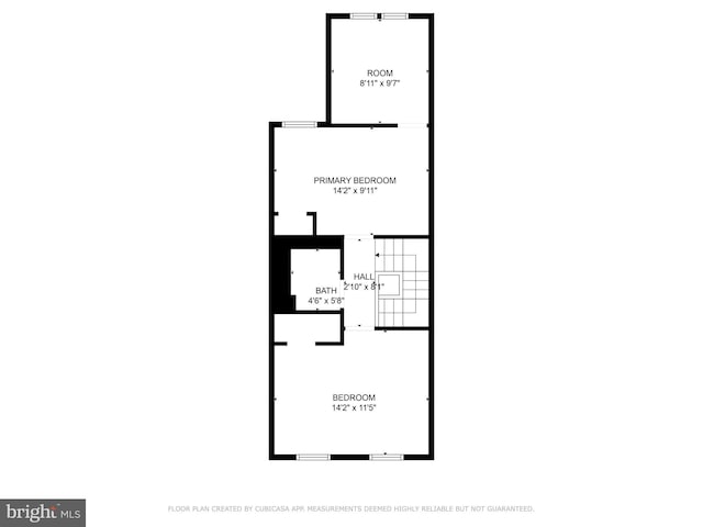 2217 Riggs Ave, Baltimore, MD 21216 - view of floor plan / room layout