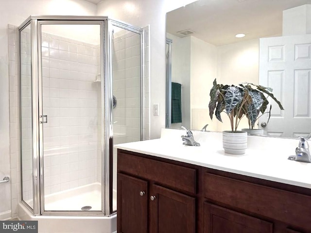 18 Kilgore Way, Bunker Hill, WV 25413 - full bath with double vanity and a shower stall