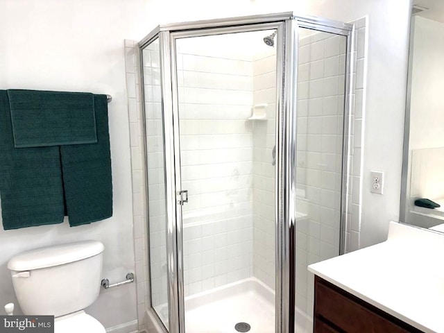 18 Kilgore Way, Bunker Hill, WV 25413 - bathroom with vanity and a stall shower