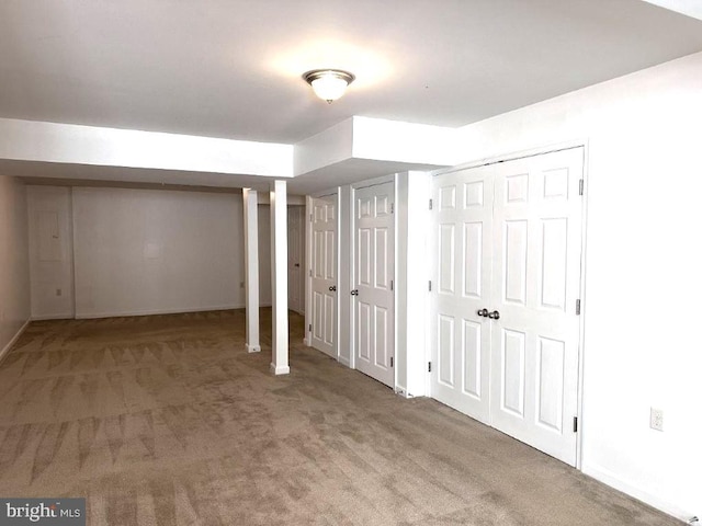 18 Kilgore Way, Bunker Hill, WV 25413 - finished basement featuring carpet floors