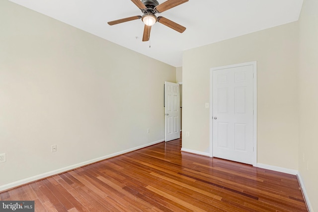 13329 Connor Dr Unit G, Centreville, VA 20120 - unfurnished bedroom with hardwood / wood-style flooring and a ceiling fan