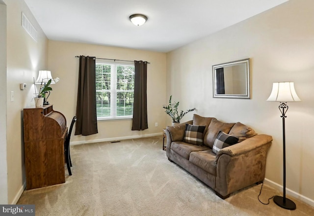 126 Fairbrook Dr, Gilbertsville, PA 19525 - living area featuring carpet flooring and baseboards