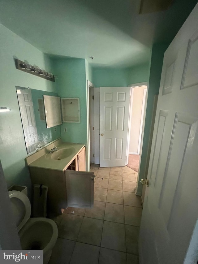 613 Buttonwoods Rd, Elkton, MD 21921 - bathroom with tile patterned flooring and vanity