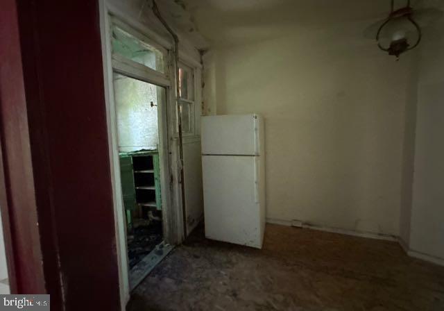 3953 Wilsby Ave, Baltimore, MD 21218 - kitchen featuring freestanding refrigerator