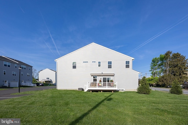 3426 Main St, Morgantown, PA 19543 - back of house with a yard