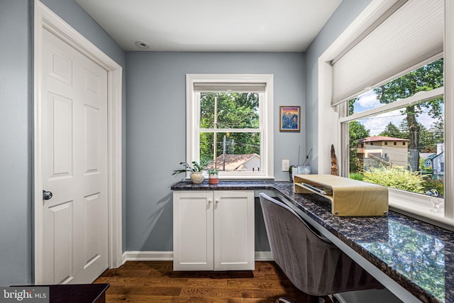 177 Bortondale Rd, Media, PA 19063 - bar area featuring dark wood-type flooring and baseboards