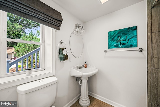 177 Bortondale Rd, Media, PA 19063 - bathroom featuring toilet and baseboards