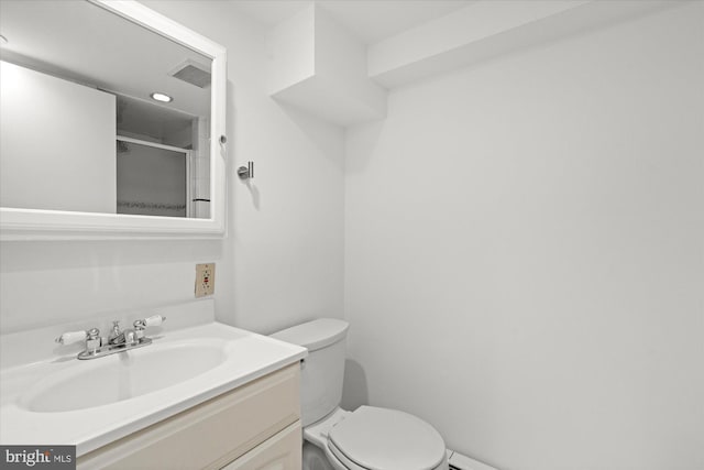 1425 Webster St NW, Washington, DC 20011 - bathroom featuring vanity and a shower