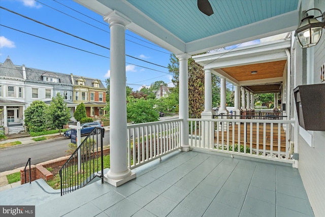 1425 Webster St NW, Washington, DC 20011 - porch with a residential view