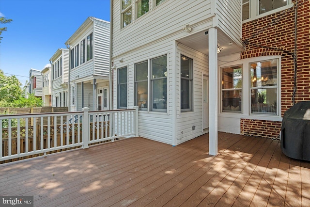 1425 Webster St NW, Washington, DC 20011 - deck with grilling area