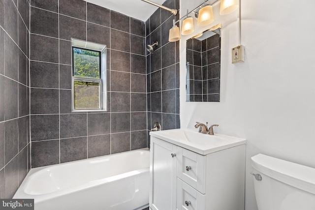 4100 W St NW Unit 306, Washington, DC 20007 - bathroom featuring bathtub / shower combination and vanity
