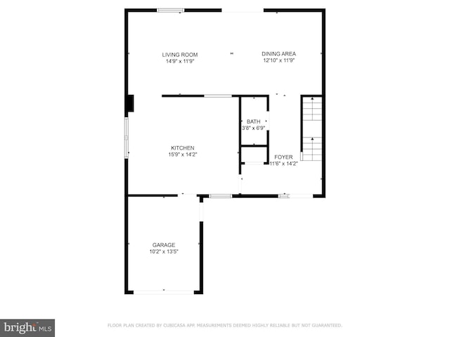 8535 Dark Hawk Cir, Columbia, MD 21045 - view of property floor plan