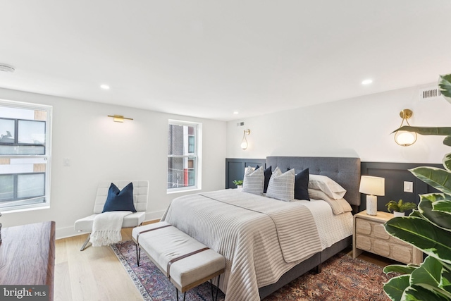 2165 E Gordon St, Philadelphia, PA 19125 - bedroom with wood finished floors and recessed lighting