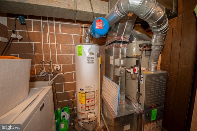 5563 Cedonia Ave, Baltimore, MD 21206 - utility room featuring water heater