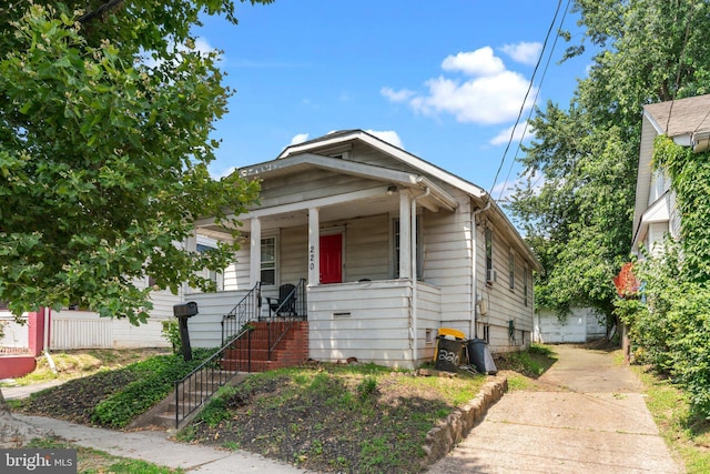 220 Homecrest Ave, Ewing, NJ 08638 - view of front of home featuring covered porch and stairs